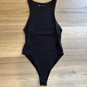 Zara Classic Black bodysuit size Small